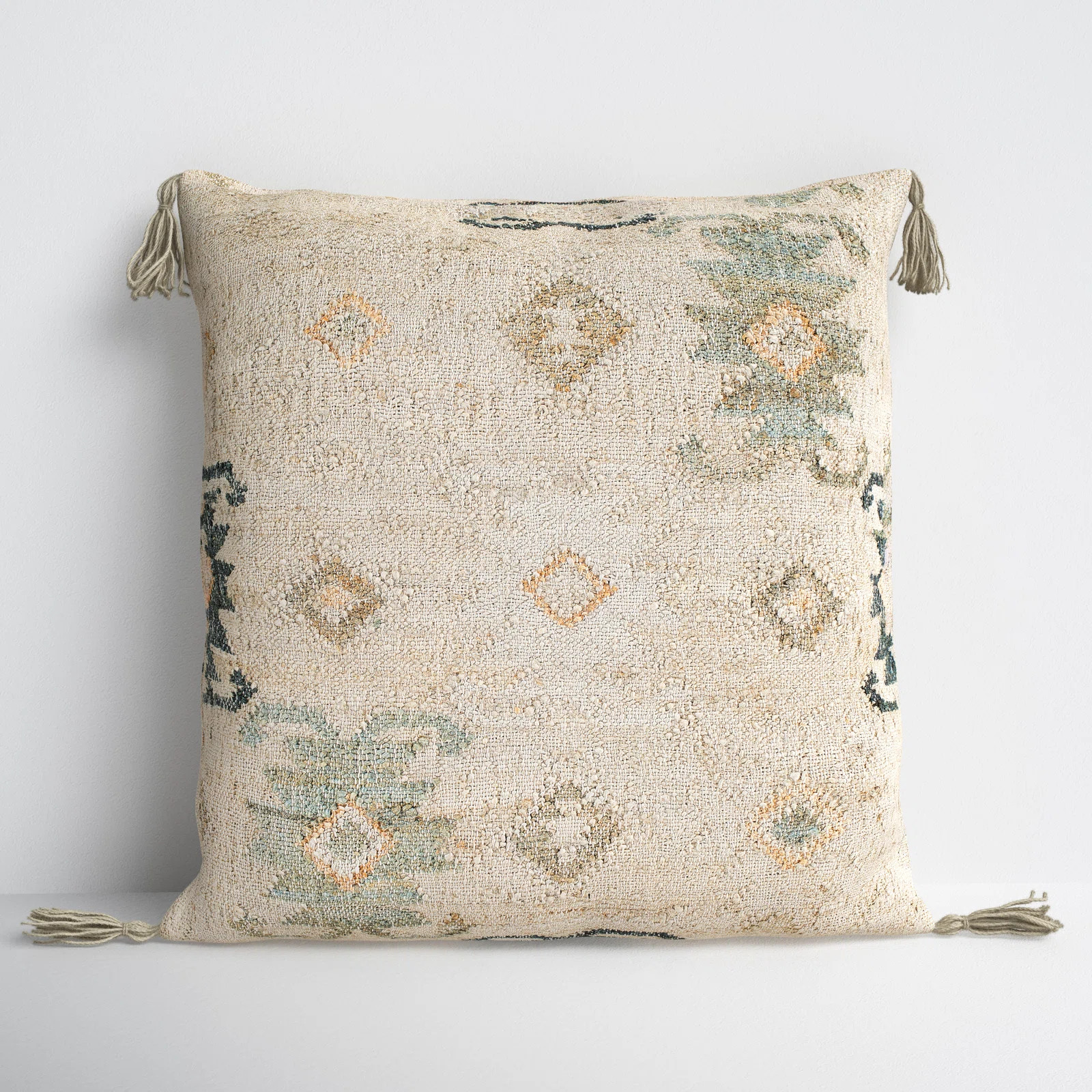Peridan Tassels Jute Throw Pillow | Wayfair North America