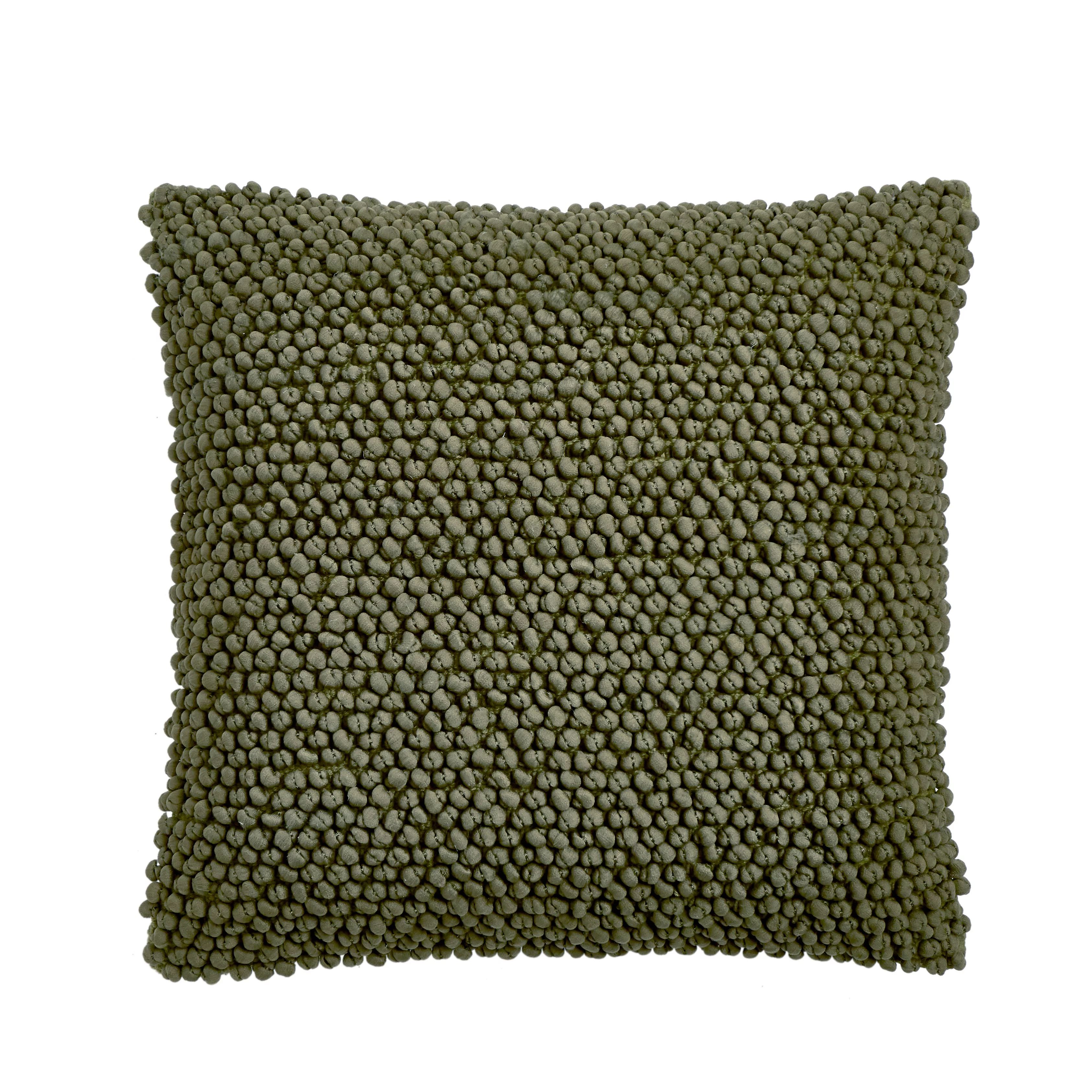 Gap Home Chunky Knot Textured Decorative Square Throw Pillow, Olive, 20" x 20" - Walmart.com | Walmart (US)