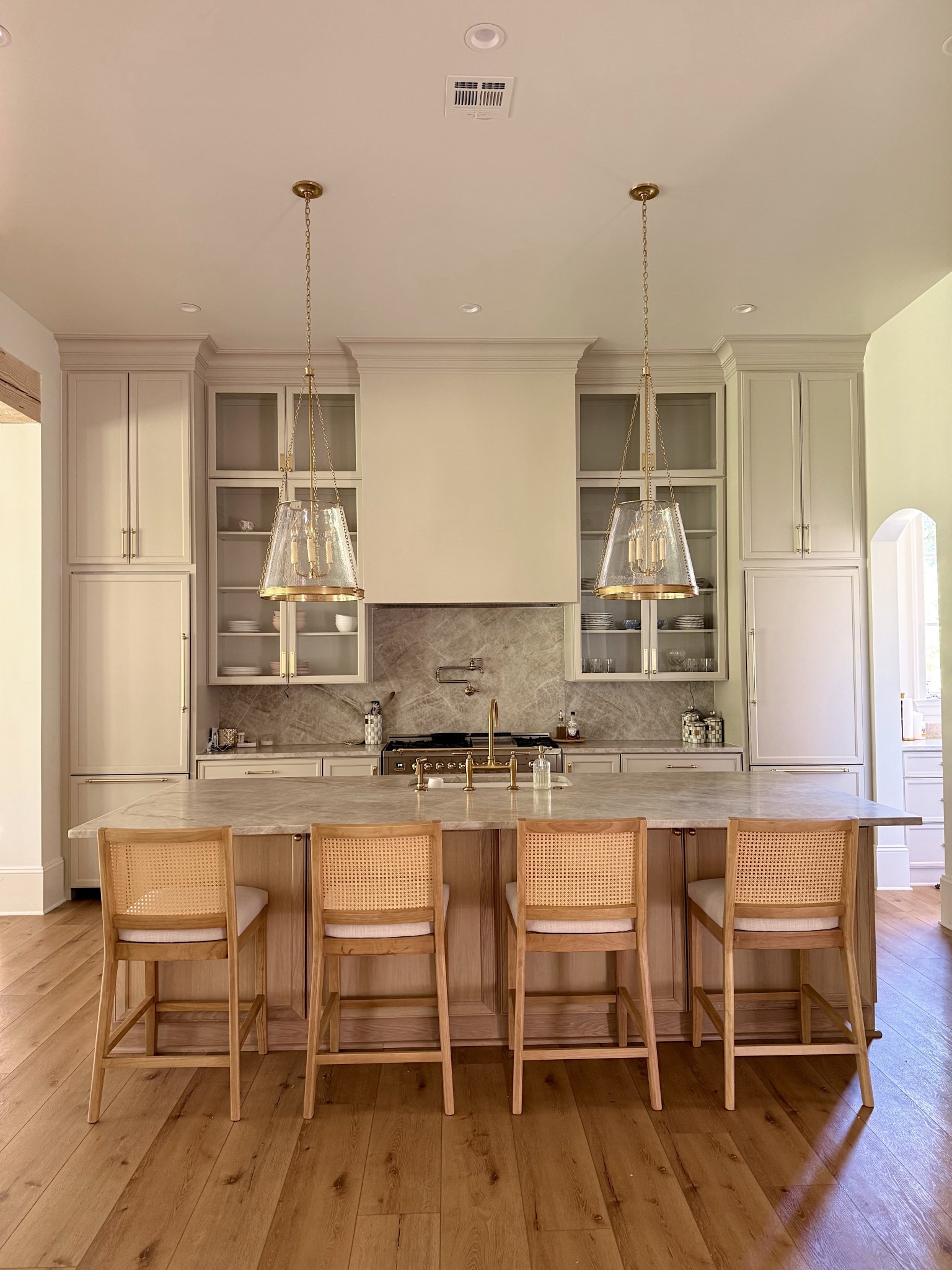 I got all 4 of these counter stools for only $579! Such a great considering the quality and the beautiful style! I found another counter stool I loved that looked just like these for $899 per stool!! So these are a steal! Linking them for you here along with more of my kitchen details! 
#amazonfinds #amazonhome 

#LTKHome