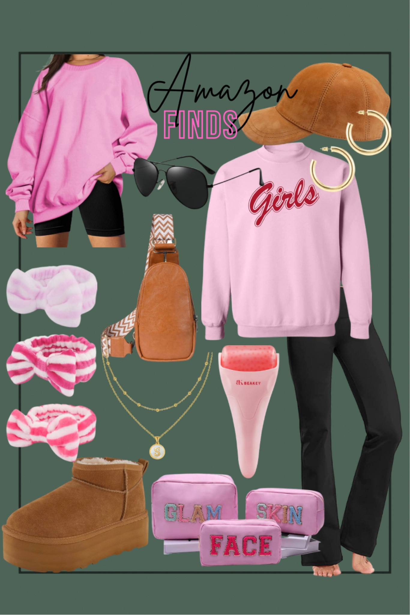 Amazon finds, pink Amazon finds, Amazon must haves, Amazon beauty, oversized sweatshirts 

#LTKstyletip #LTKshoecrush #LTKsalealert