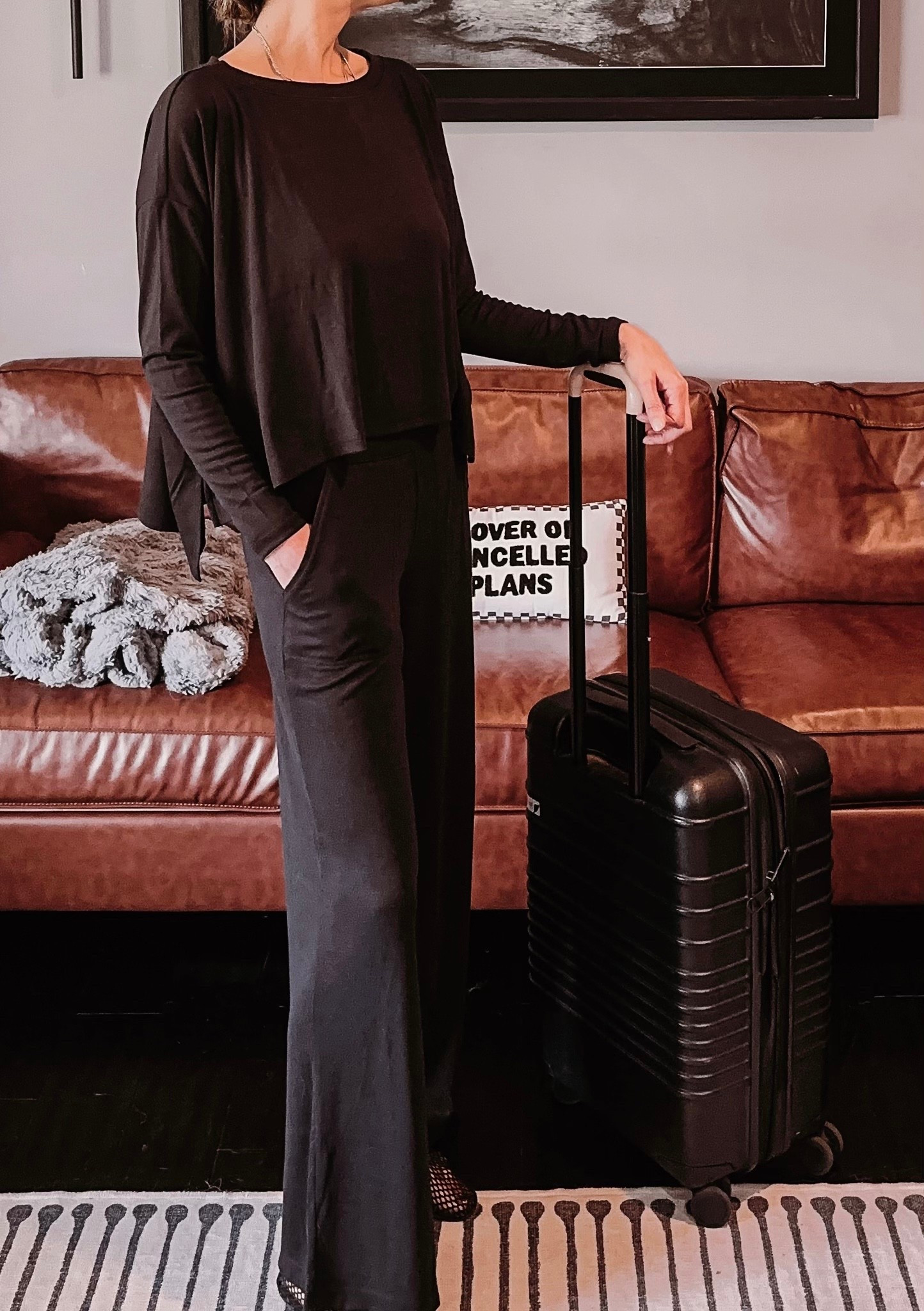 Another day, another overnight trip! I almost always travel in this Free People set - it’s so comfy, especially on a flight. 💫
(Wearing an XS)

#LTKTravel #LTKootd #LTKdayinmylife
