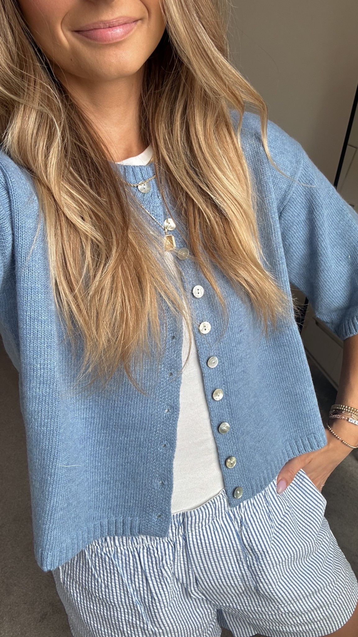 Styling boxer shorts for spring 🫐

#LTKStyleTip