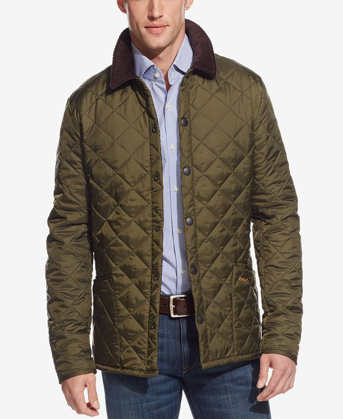 Barbour Men's Heritage Liddesdale Quilted Jacket & Reviews - Coats & Jackets - Men - Macy's | Macys (US)