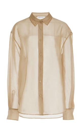 Exclusive Peri Silk-Blend Chiffon Shirt | Moda Operandi (Global)