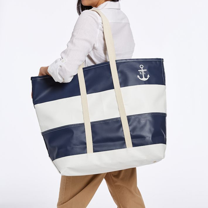 Mark & Graham x Steele Stripe Waterproof Tote | Mark and Graham | Mark and Graham