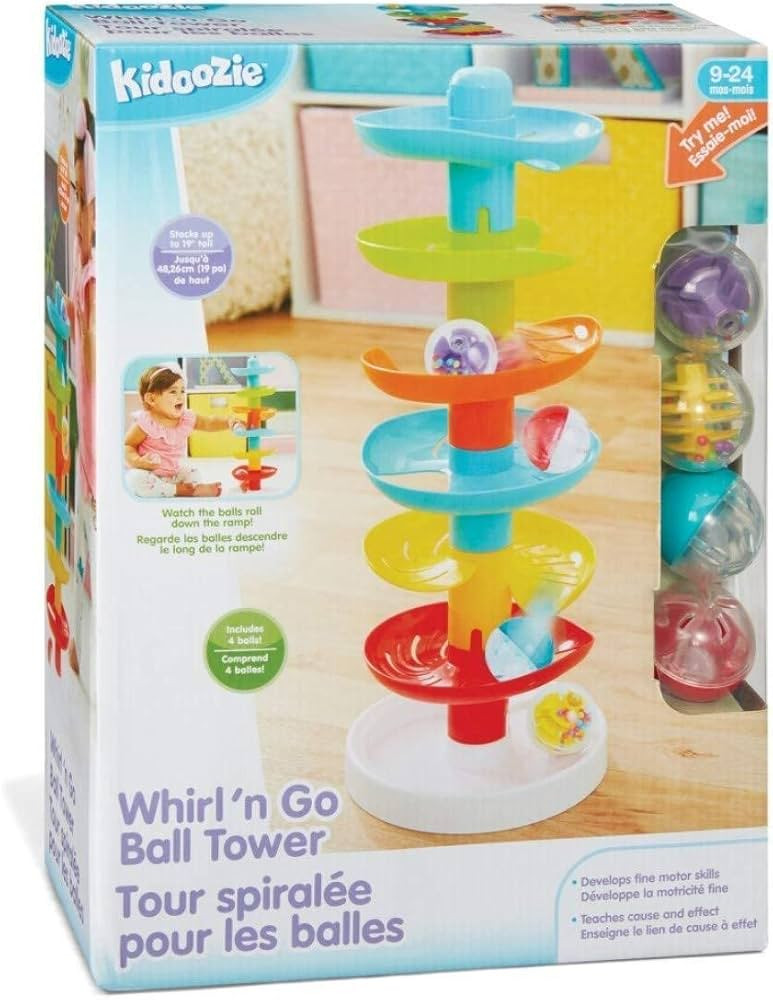 Kidoozie Ball Drop | Toddler Toy | Learning & Developmental Tower | Activity & Educational Presch... | Amazon (US)