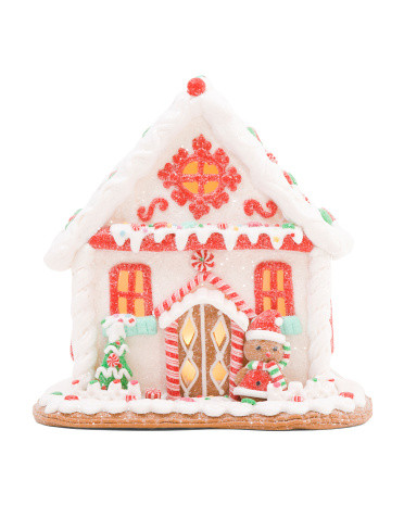 8in Led Gingerbread House Decor | TJ Maxx