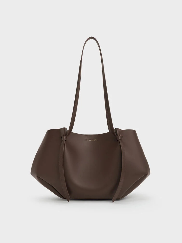 Dark Moss Calla Tote Bag | CHARLES & KEITH | Charles & Keith US