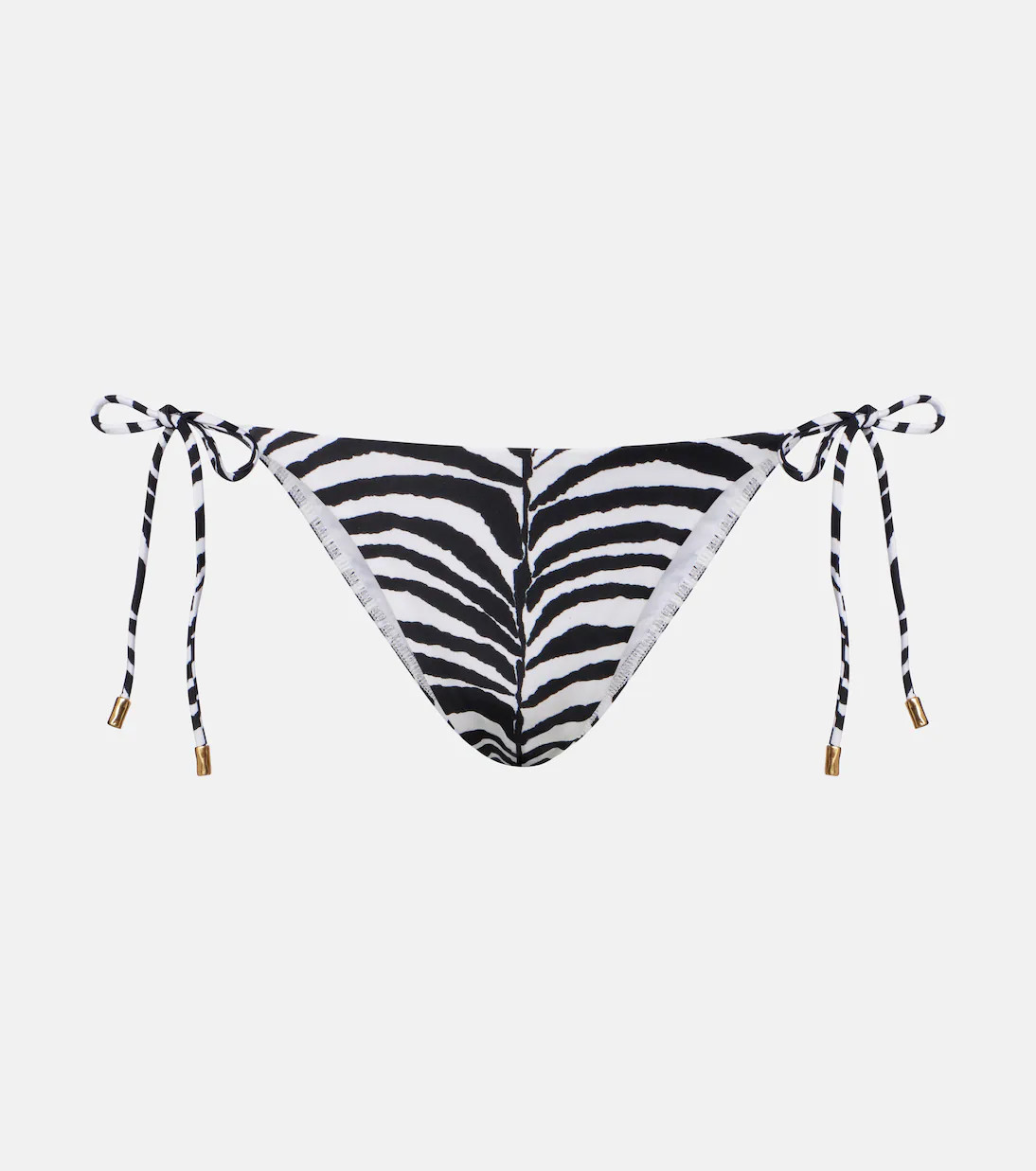 Tie Side zebra-print bikini bottoms | Mytheresa (US/CA)