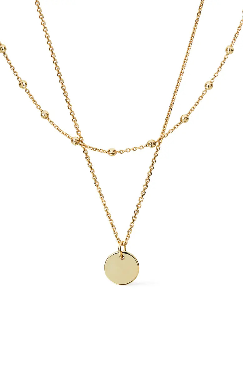 Coin Necklace Set - Willow Silver | Nordstrom