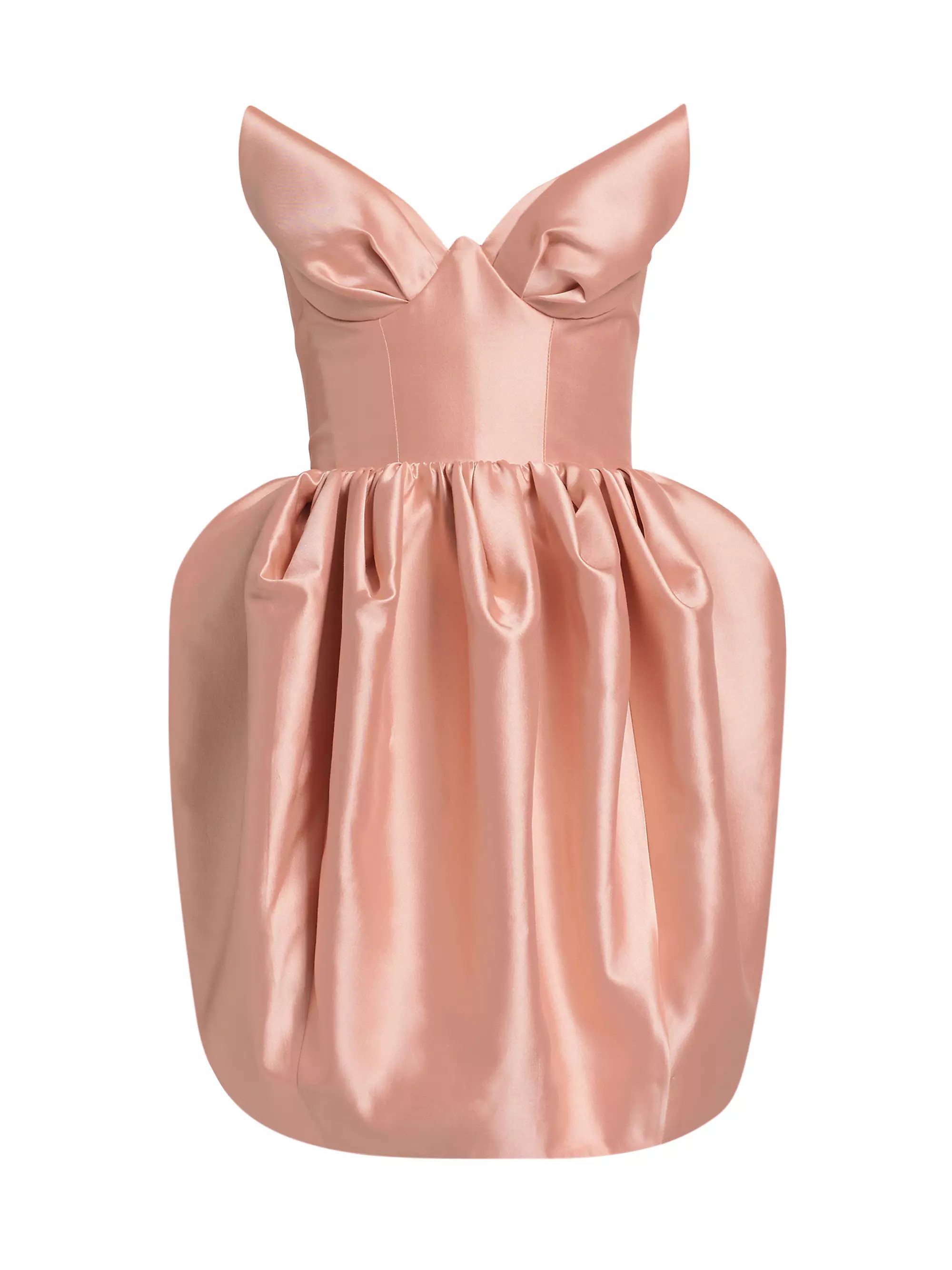 Matchmaker Silk-Blend Bustier Minidress | Saks Fifth Avenue