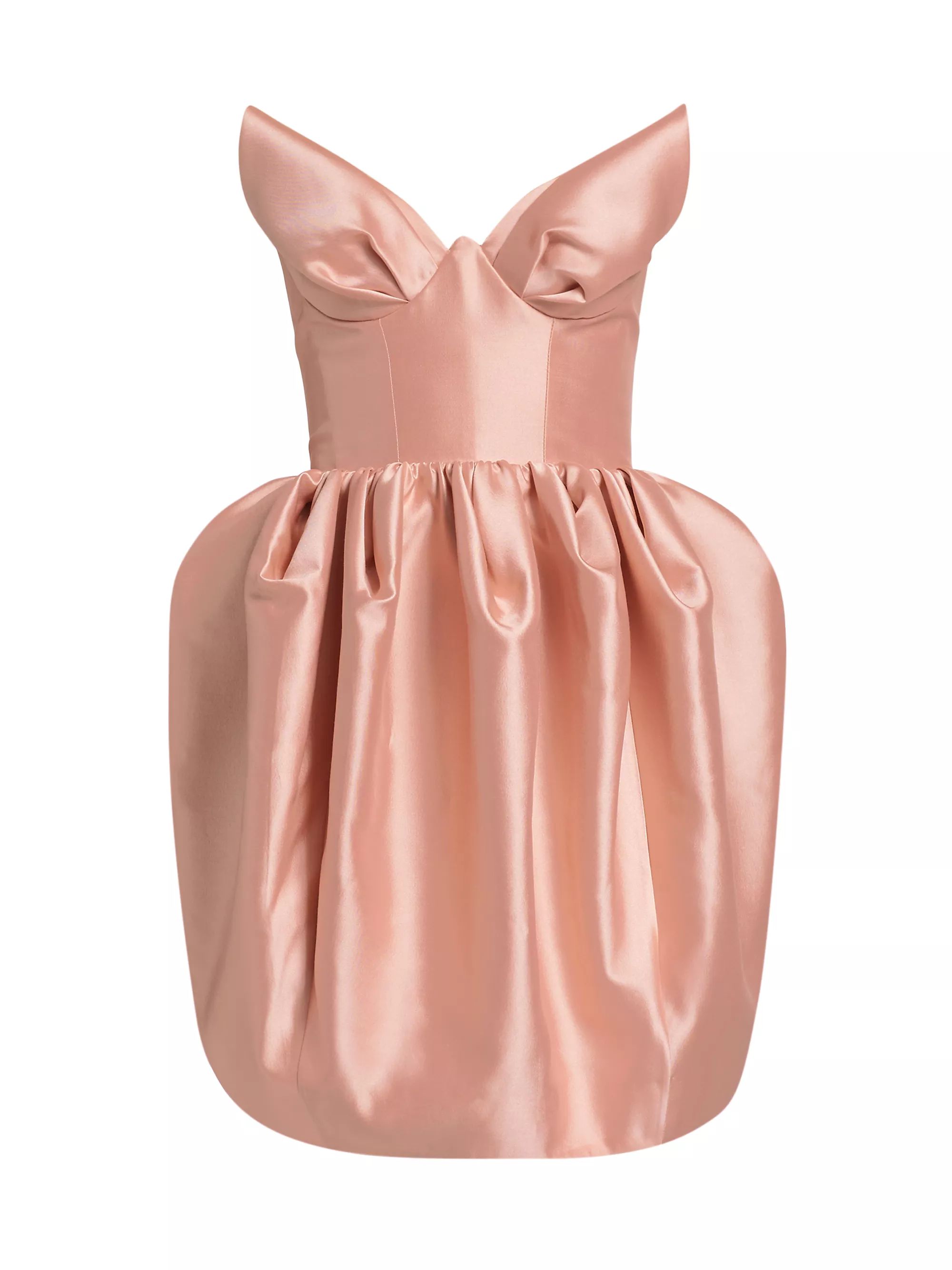 Matchmaker Silk-Blend Bustier Minidress | Saks Fifth Avenue