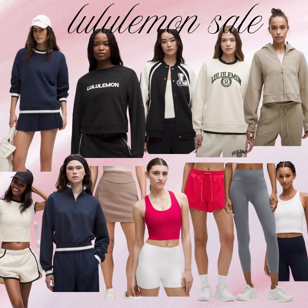 Lululemon sale and lots of great finds to transition to fall. #lululemon #athleisure #sweatshirt #casual #pullover #jacket #leggings #scuba 

#LTKFindsUnder100 #LTKOver40 #LTKActive