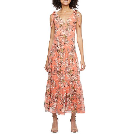 Melonie T Sleeveless Floral Maxi Dress | JCPenney