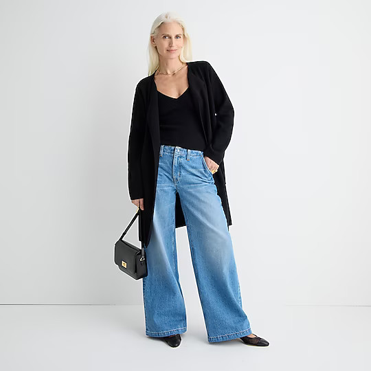 Juliette collarless sweater-blazer | J. Crew US