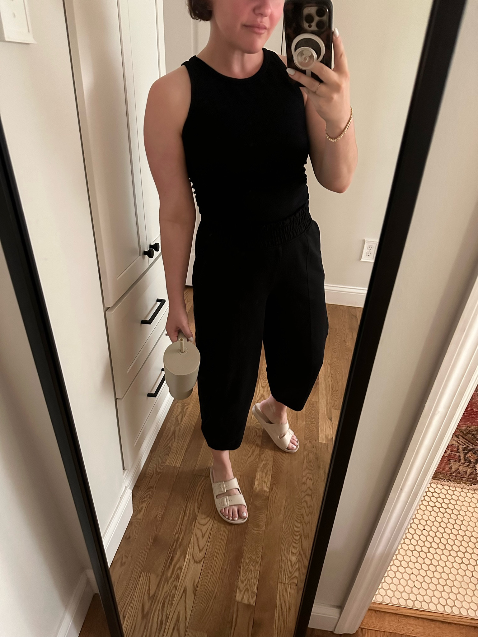 these barrel leg sweatpants are such a good find if you want to dip your toe into the trend without going full on Yosemite Sam -  I'm in the small

#LTKSeasonal #LTKFindsUnder50 #LTKStyleTip