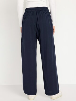 High-Waisted Playa Wide-Leg Pants | Old Navy (US)