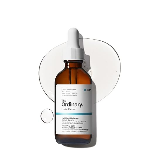The Ordinary Multi-Peptide Serum for Hair Density, Peptide-Powered Formula for Thicker, Fuller Lo... | Amazon (US)
