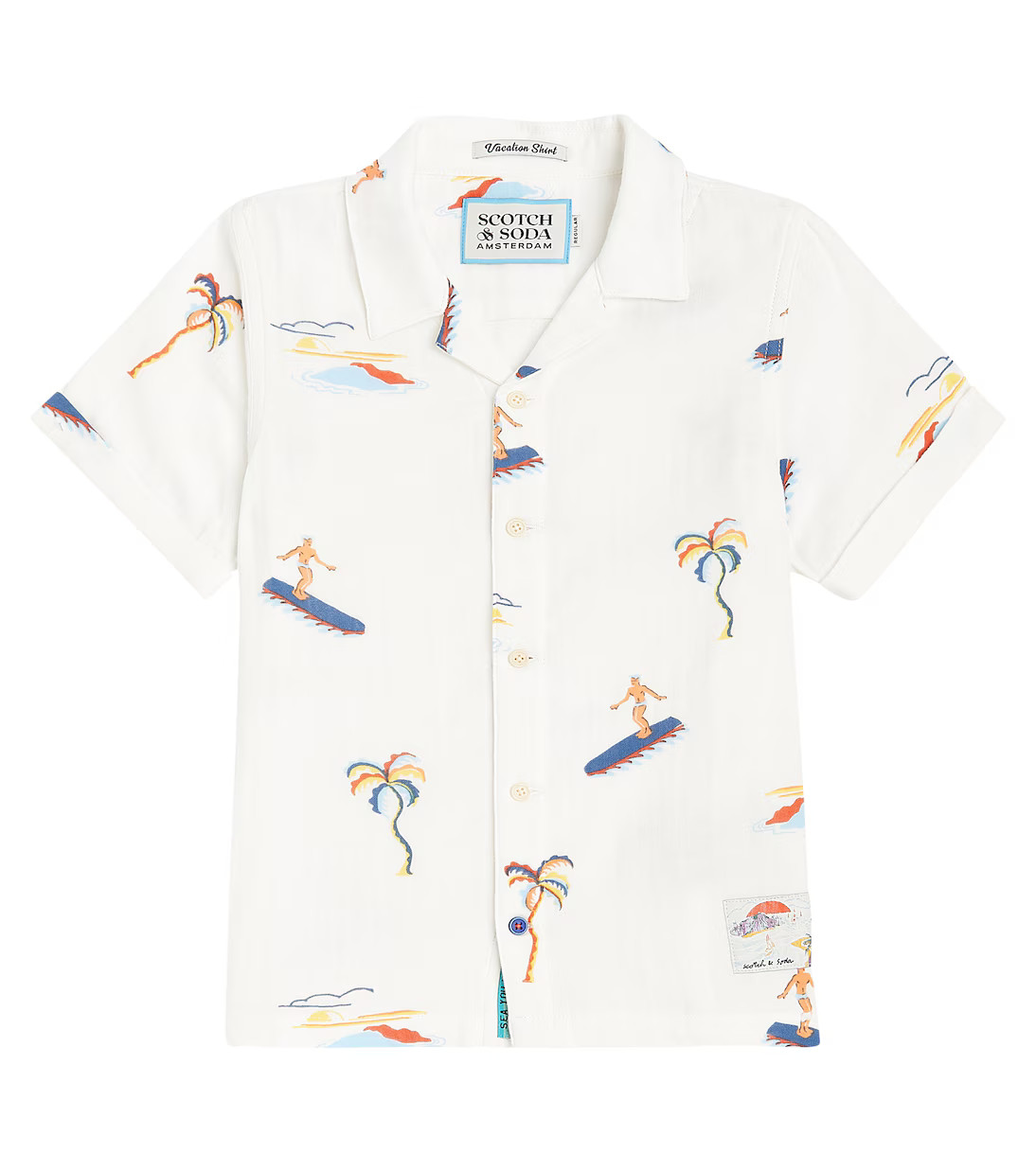 Printed cotton bowling shirt | Mytheresa (US/CA)