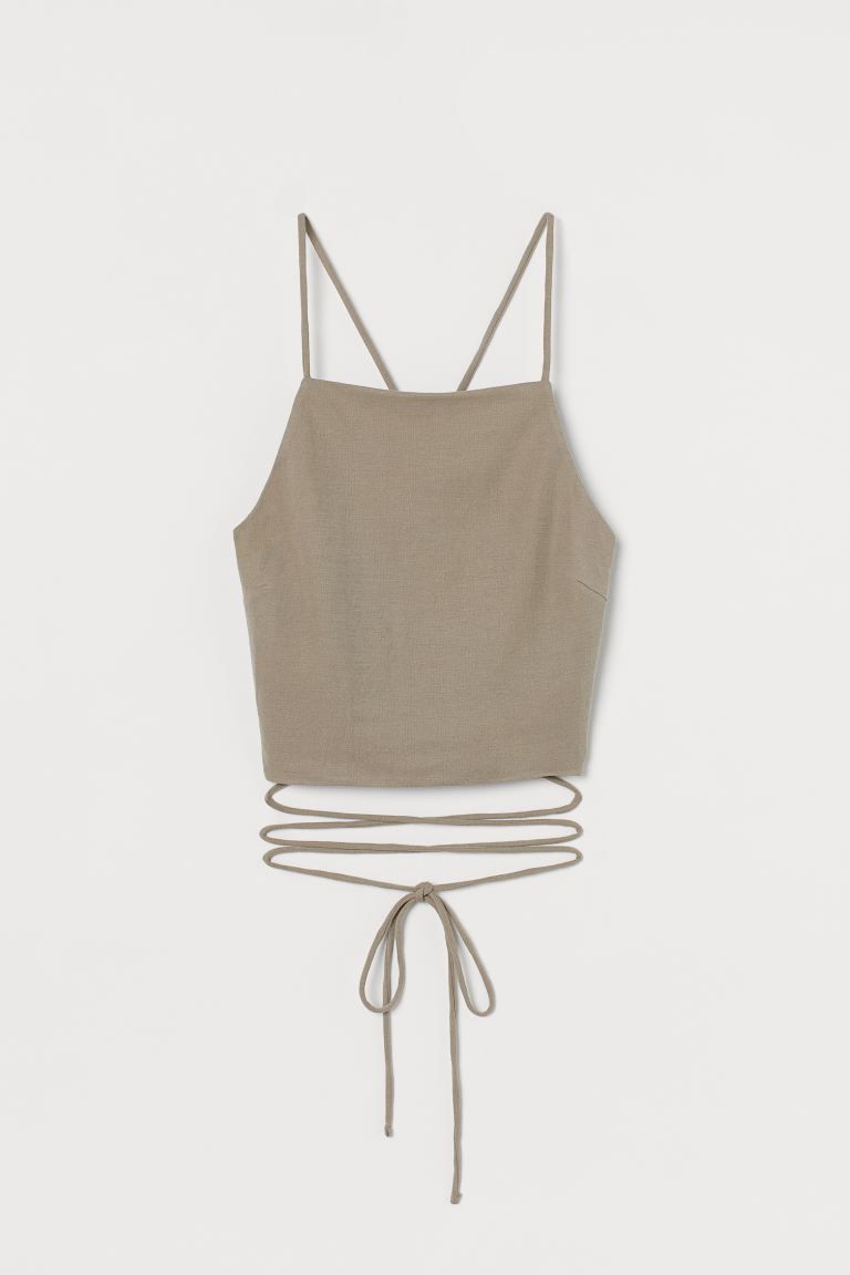 Open-back Camisole Top | H&M (US)