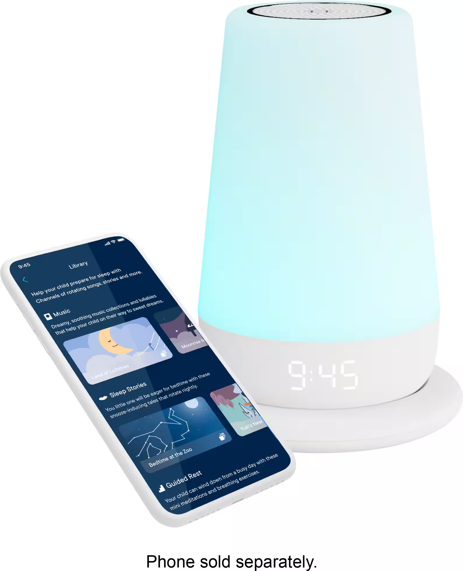 Hatch Rest+ 2nd Gen All-in-one Sleep Assistant, Nightlight & Sound Machine with Back-up Battery W... | Best Buy U.S.