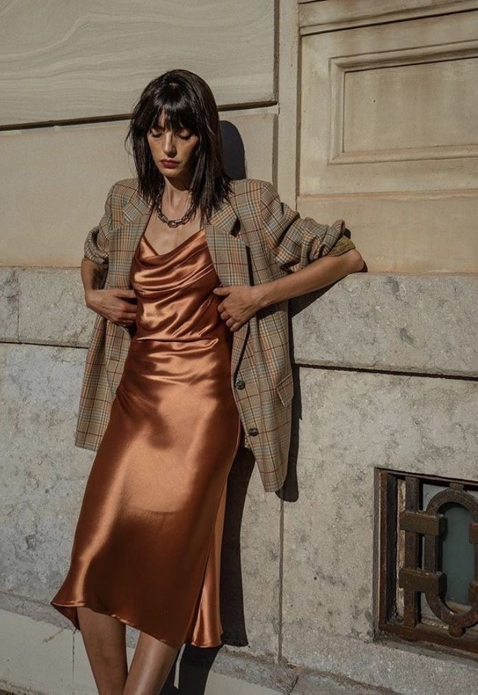 rust silk dress

#LTKPetite #LTKootd #LTKBeauty