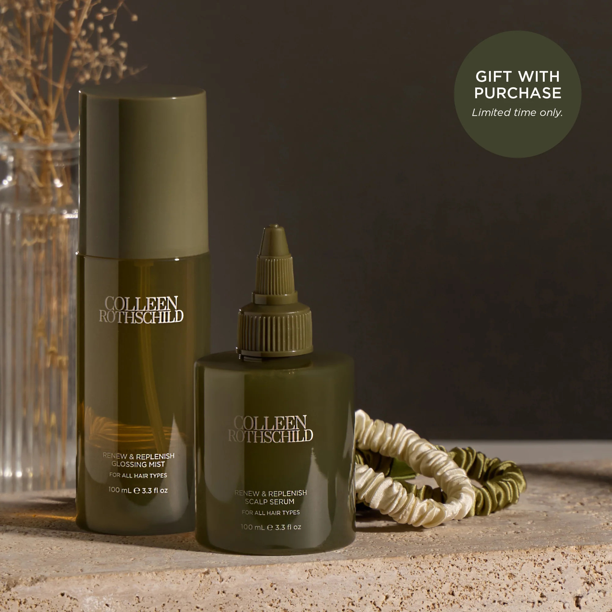 Renew & Replenish Scalp & Shine Duo | Colleen Rothschild Beauty