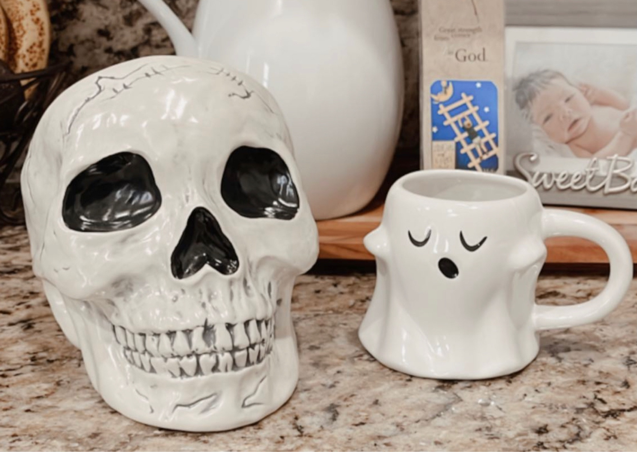 Run, don’t walk to Target & pick these two  up! 
Skelton candy dish or decor $15
Ghost mug $5 

#LTKhome #LTKSeasonal #LTKfamily