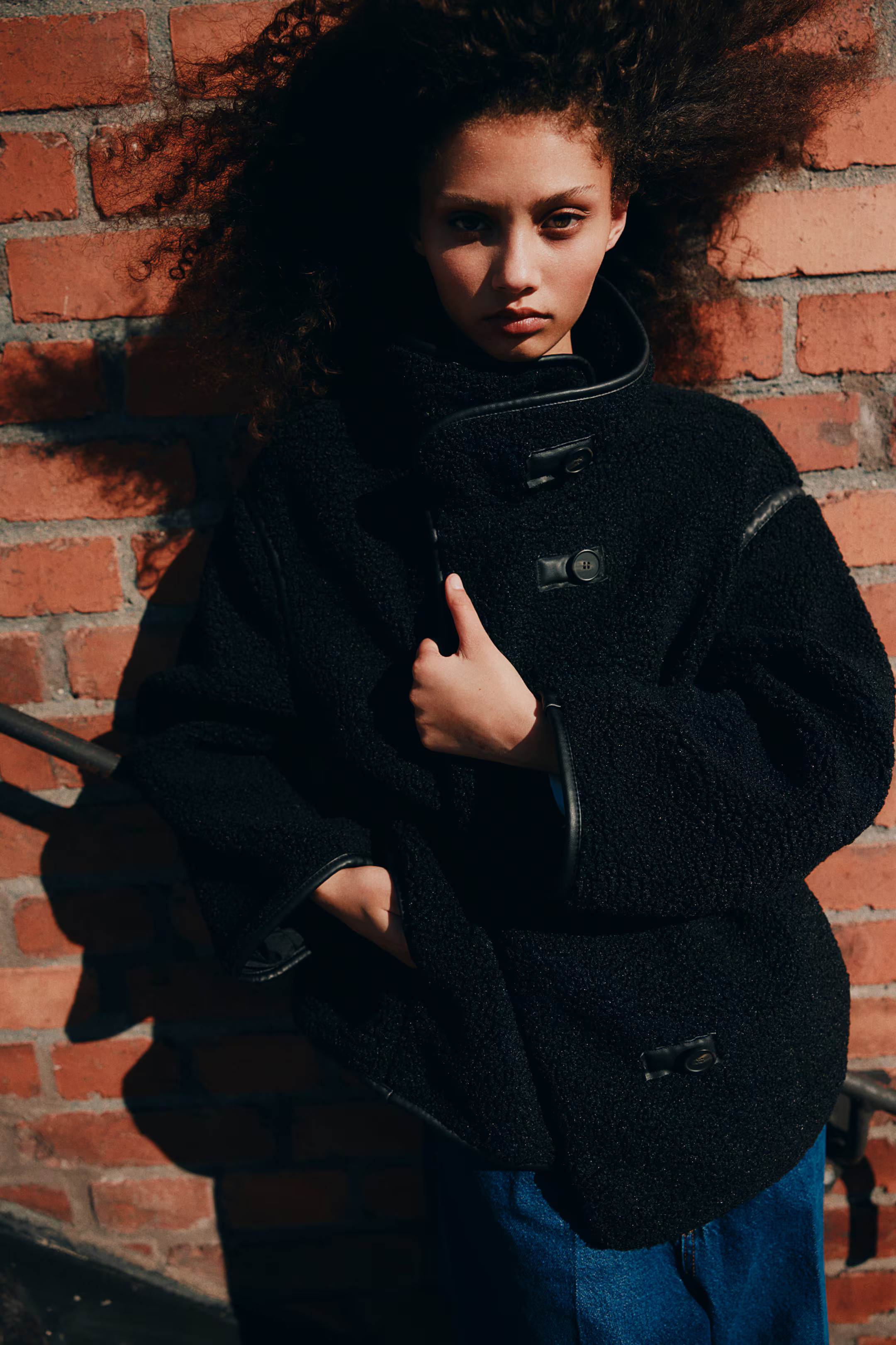 Loose Fit Teddy Jacket | H&M (AU)