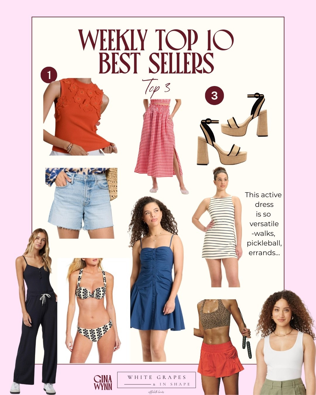 Weekly Best Sellers
Top 10 best sellers 

#LTKFindsUnder100 #LTKSeasonal #LTKOver40