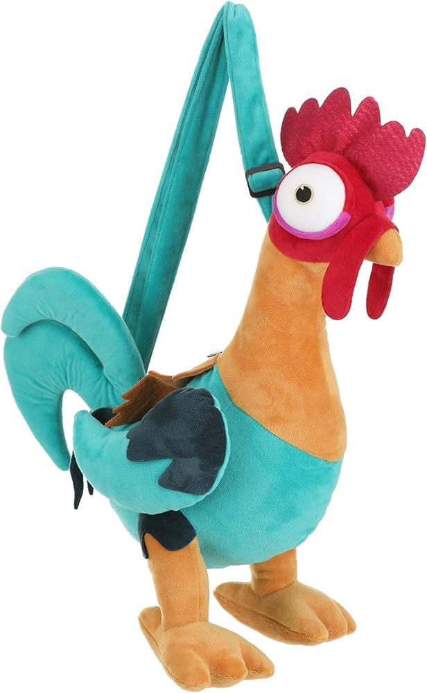 Disney Hei Hei Costume Companion Bag - Plush Stuffed Figure with Zipper and Adjustable Strap | Amazon (US)