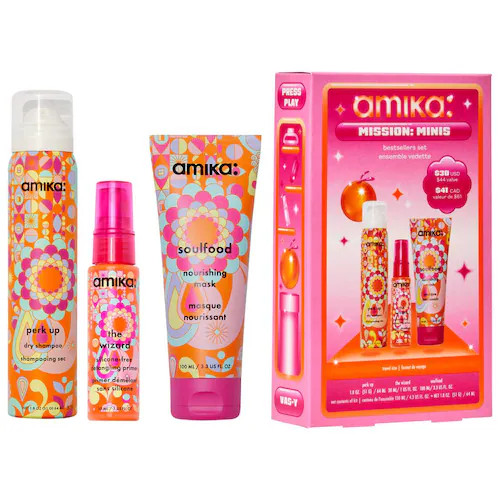 Mission Minis Hair Bestsellers Set - amika | Sephora | Sephora (US)