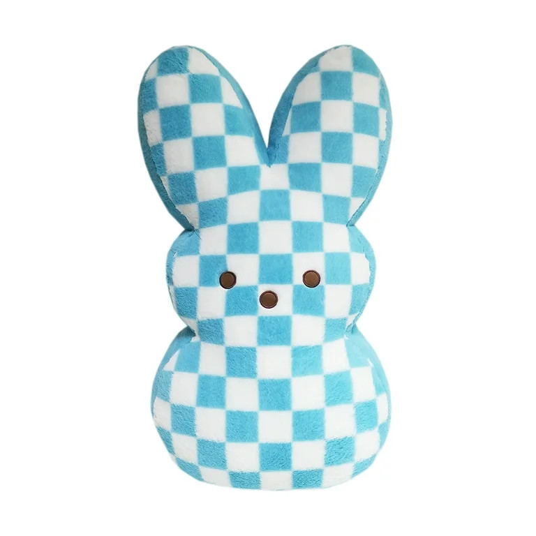 42-inch Jumbo Peeps Bunny, Blue Checker Pattern | Walmart (US)