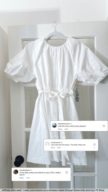 Affordable white dress $32!👏🏼