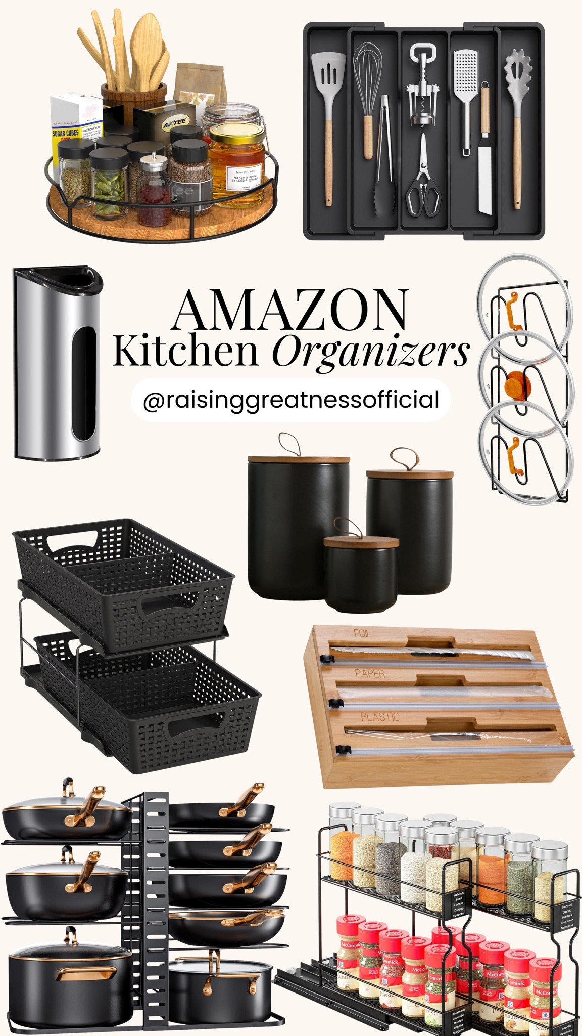 Transform your kitchen into an organized oasis with the best Amazon finds for kitchen organizers! From pantry storage solutions to drawer dividers and countertop organizers, these essentials will declutter your space and streamline your cooking routine. Say goodbye to kitchen chaos and hello to effortless organization! Explore now and upgrade your kitchen game! 🍽️✨ #KitchenOrganizers #AmazonFinds #KitchenUpgrade