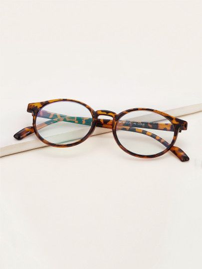 Tortoiseshell Frame Glasses | SHEIN