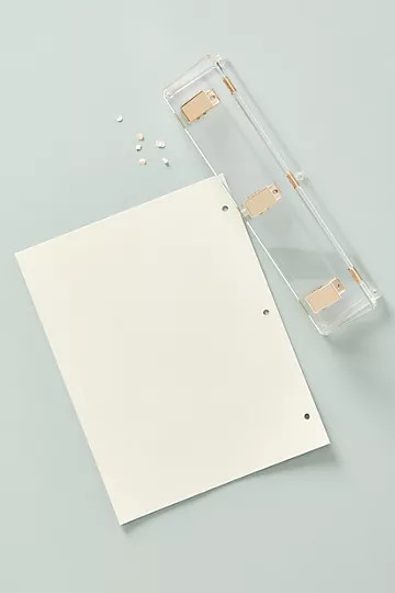 Acrylic Three-Hole Punch | Anthropologie (US)
