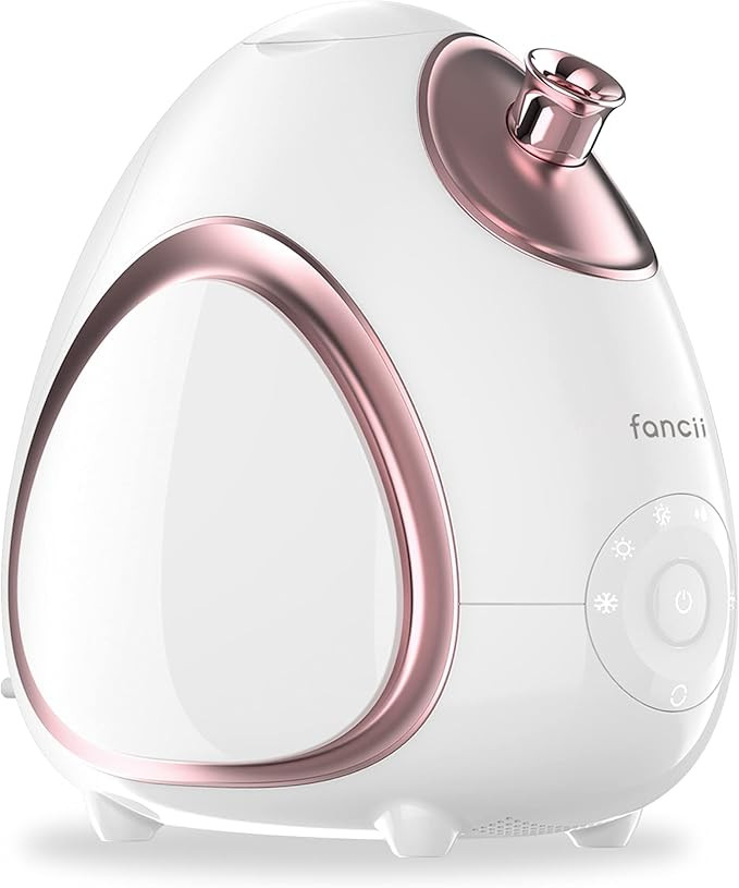 Fancii Nano Ionic Facial Steamer Hot & Cool with Aromatherapy and 6 Spa Settings – 30 Min Steam... | Amazon (US)