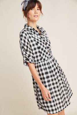 Dinah Gingham Shirtdress | Anthropologie (US)
