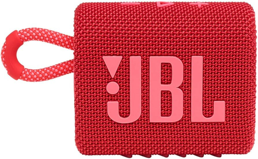 JBL Go 3: Portable Speaker with Bluetooth, Built-in Battery, Waterproof and Dustproof Feature - R... | Amazon (US)