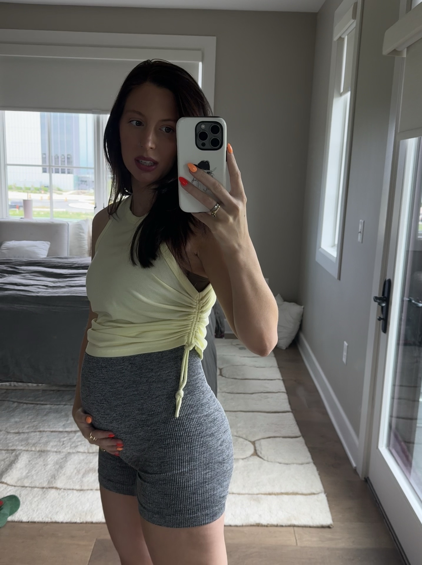 love this little tank for the bump! wearing a medium here and it’s perfect  

#LTKBump #LTKActive #LTKFitness