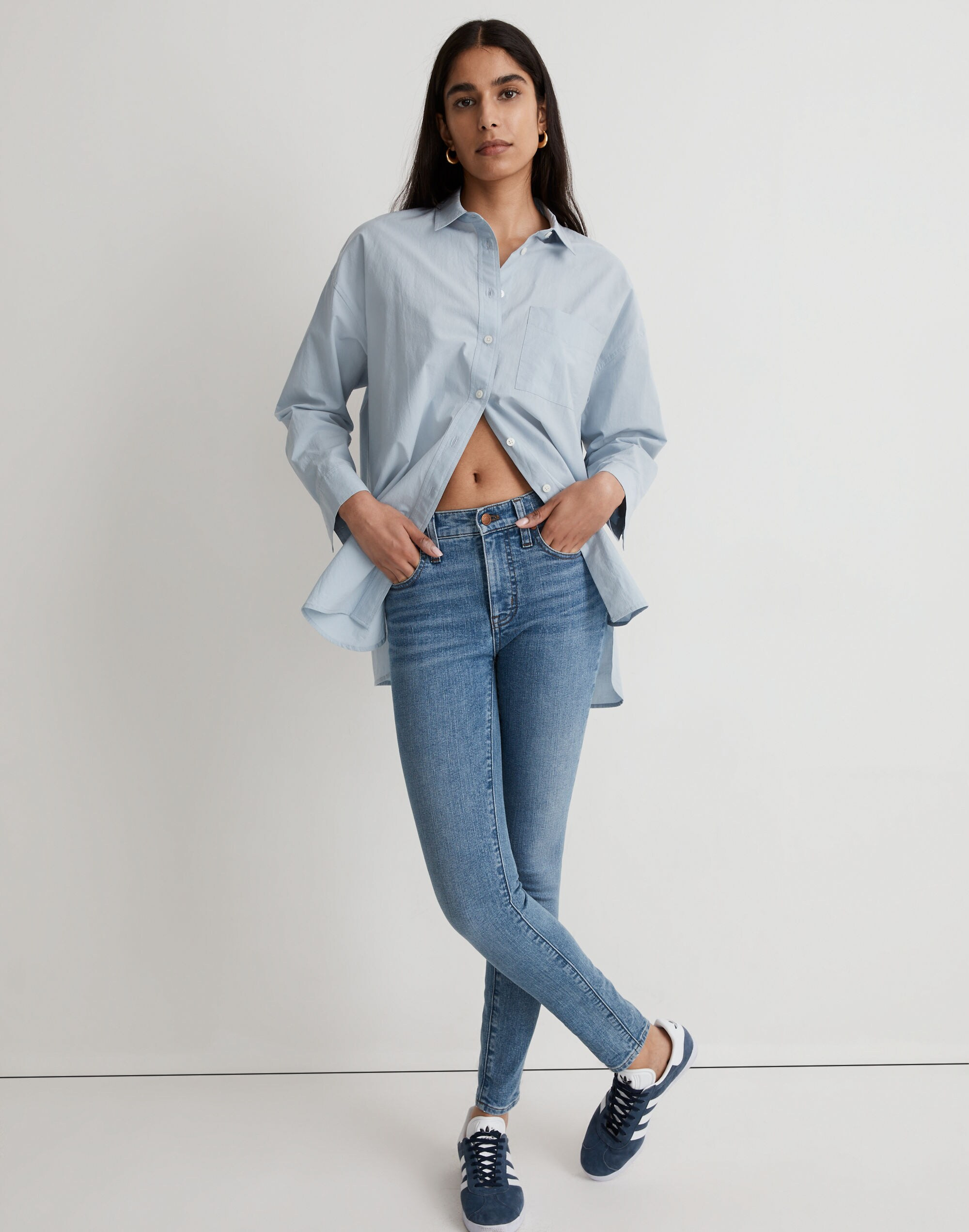 9" Mid-Rise Skinny Jeans in Cloverdale Wash | Madewell