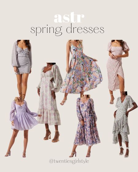 ASTR spring dresses 🙌🏻🙌🏻

#LTKSeasonal #LTKwedding #LTKstyletip