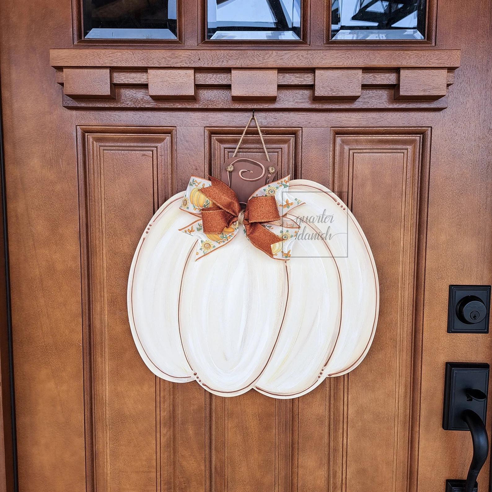 pumpkin door hanger, halloween pumpkin decor, fall pumpkin wreath for front door, pumpkin door si... | Etsy (Global)
