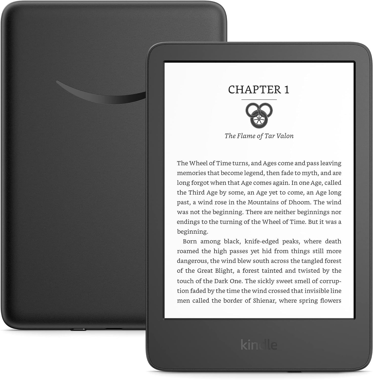 Kindle (2022 release) – The lightest and most compact Kindle, with extended battery life, adjus... | Amazon (US)