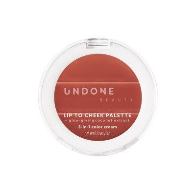 UNDONE BEAUTY Lip To Cheek 3-in-1 Cream Tint - 0.12oz | Target