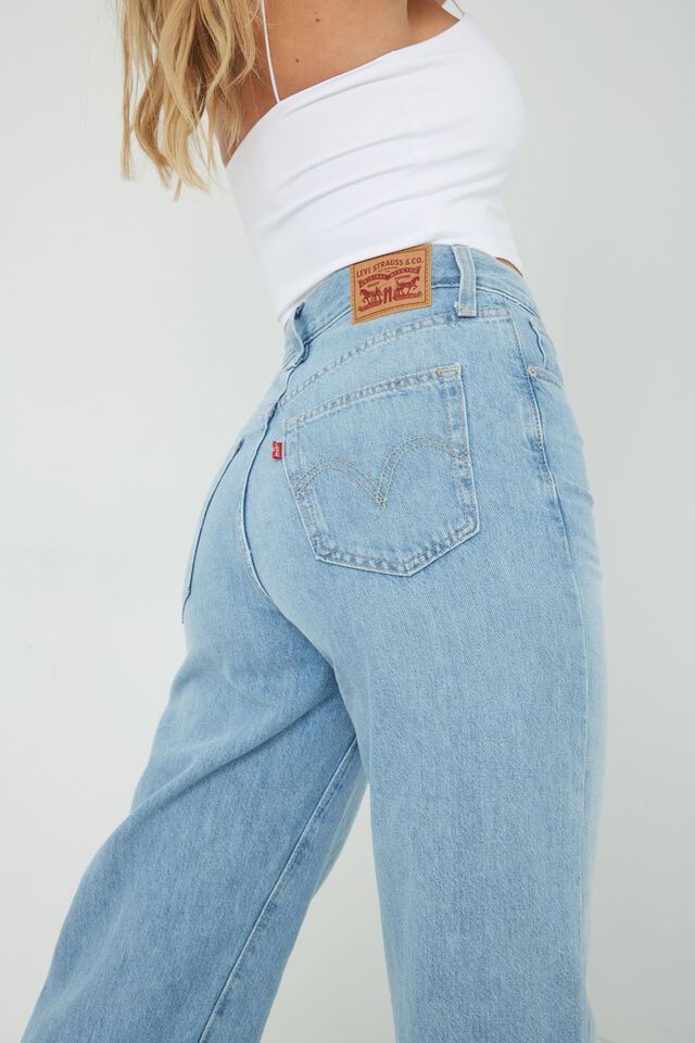 LEVI'S High Waisted Straight Jean | Garage Clothing