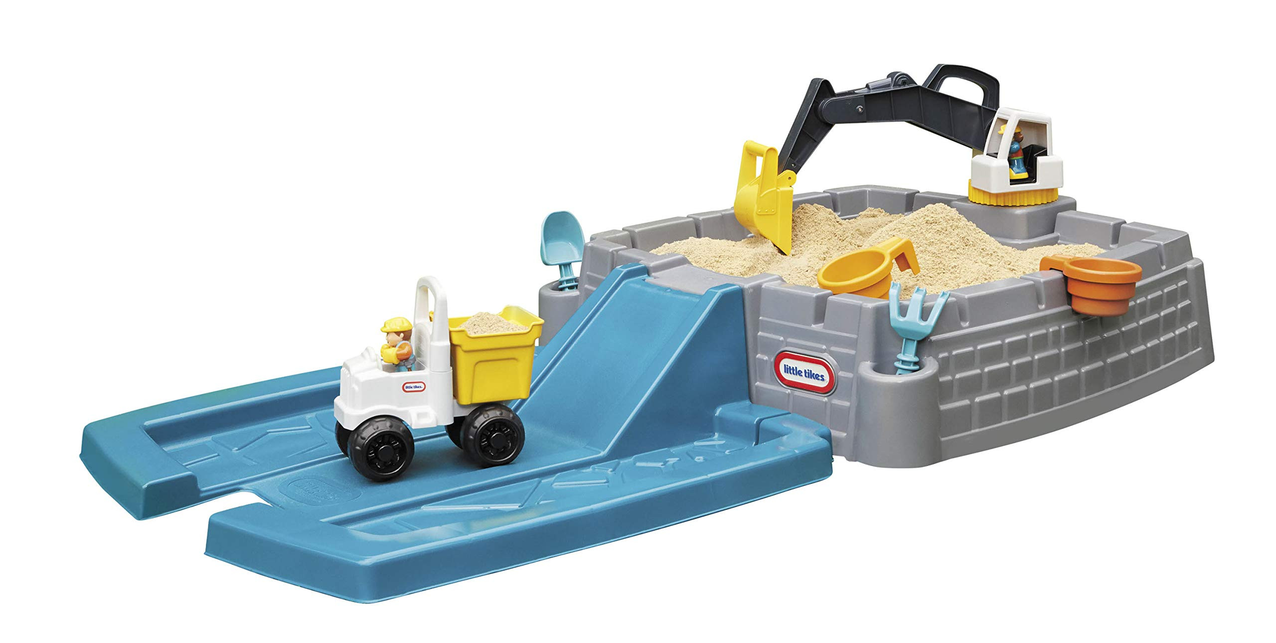 Little Tikes Dirt Diggers Excavator Sandbox for Kids, Including lid and Play Sand Accessories,Mul... | Amazon (US)