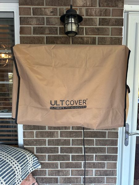 Outside Patio TV Mount/Cover! We love watching movies out on the patio in the summer. This is what we used it mount our tv and the cover! 

#LTKFindsUnder50 #LTKSeasonal #LTKHome