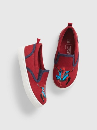 babyGap | Marvel Slip-on Sneakers | Gap (US)